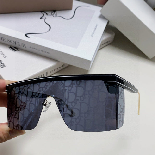 OBLIQUE SUNGLASS CLUB M1U IN BLACK ACETATE