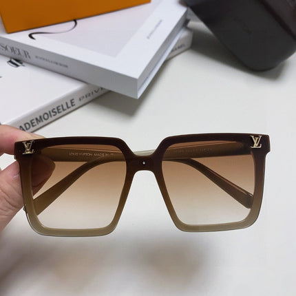 SQUARE SUNGLASS 581368 IN BEIGE ACETATE