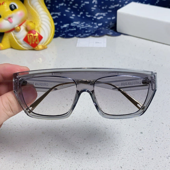 MONTAIGNE SUNGLASS CLUB M7U IN GREY CLEAR ACETATE
