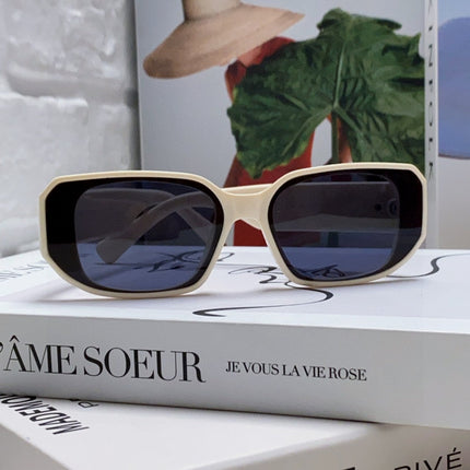 GLIMPSE SUNGLASSES 576819 IN WHITE ACETATE