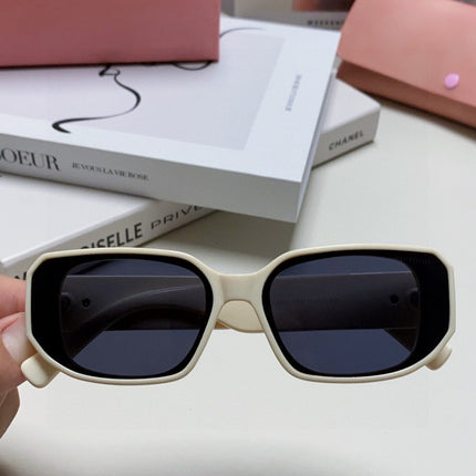 GLIMPSE SUNGLASSES 576819 IN WHITE ACETATE
