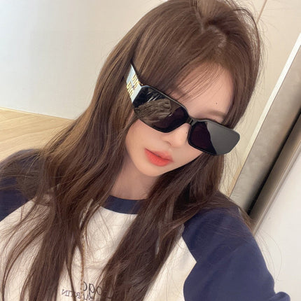 GLIMPSE SUNGLASSES 576821 IN BLACK ACETATE