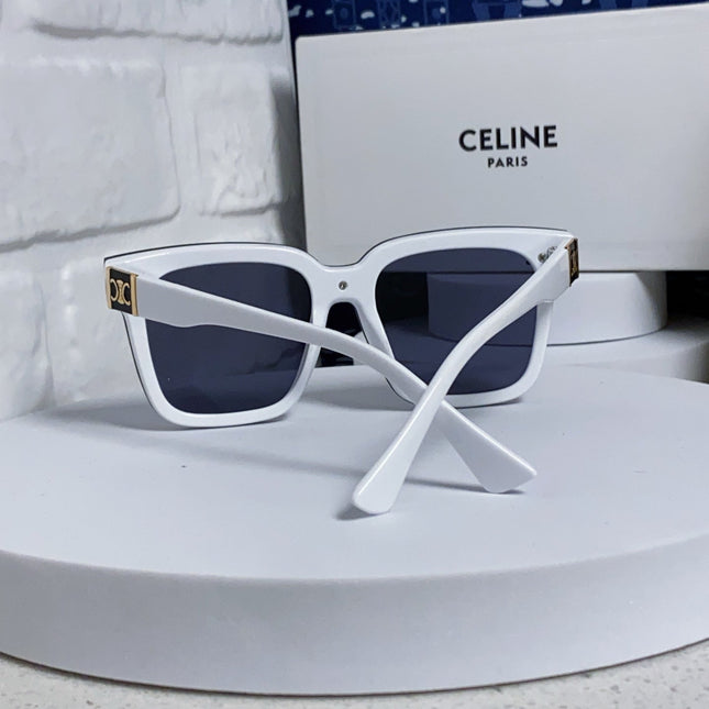 TRIOMPHE SUNGLASSES 548635 IN WHITE ACETATE