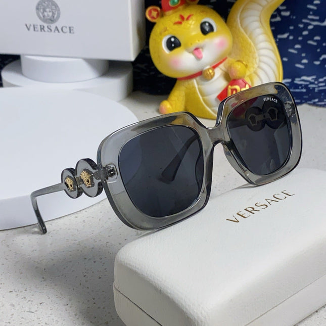 MEDUSA BIGGIE MAXI SQUARE FRAME SUNGLASSES 587283 IN ACETATE