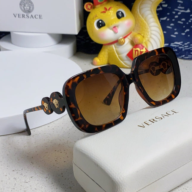 MEDUSA BIGGIE MAXI SQUARE FRAME SUNGLASSES 587283 IN ACETATE