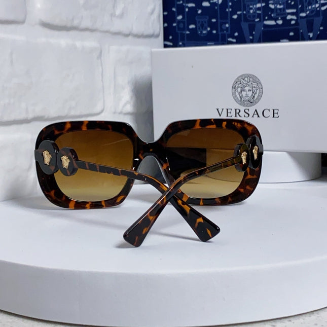 MEDUSA BIGGIE MAXI SQUARE FRAME SUNGLASSES 587283 IN ACETATE