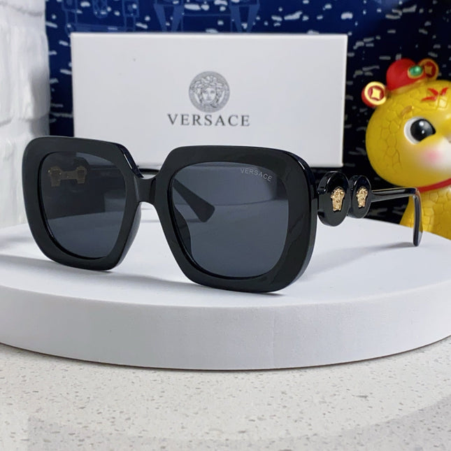 MEDUSA BIGGIE MAXI SQUARE FRAME SUNGLASSES 587283 IN ACETATE