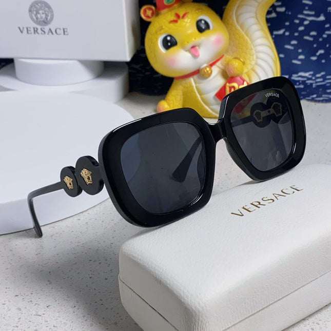 MEDUSA BIGGIE MAXI SQUARE FRAME SUNGLASSES 587283 IN ACETATE