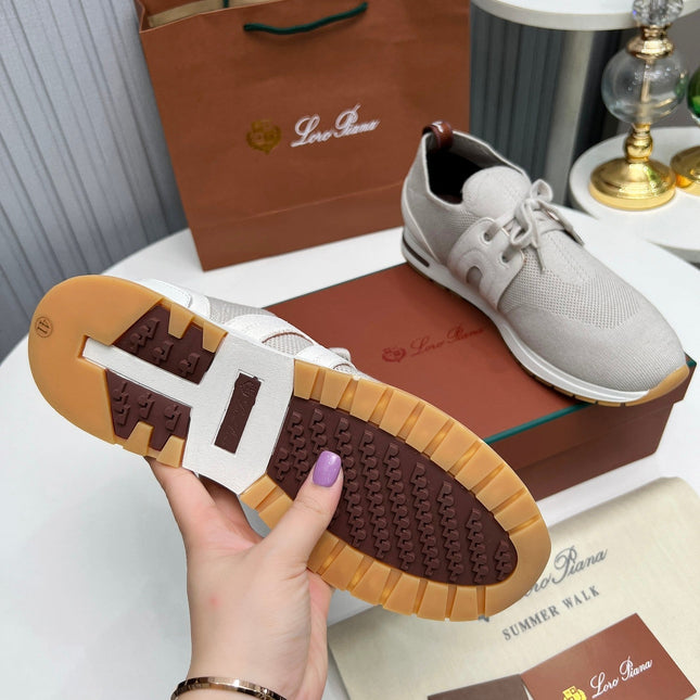 LP 360 FLEXY WALK SNEAKER LIGHT GRAY FABRICS