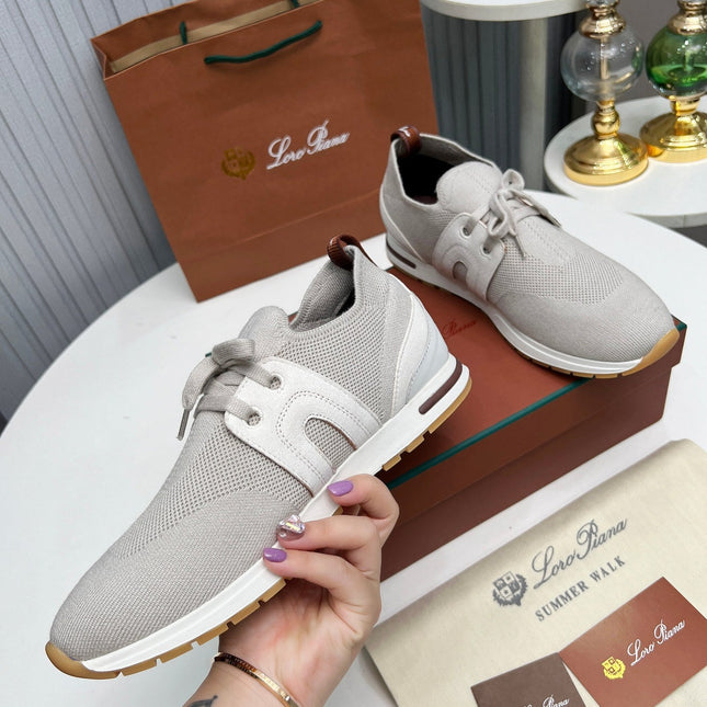 LP 360 FLEXY WALK SNEAKER LIGHT GRAY FABRICS