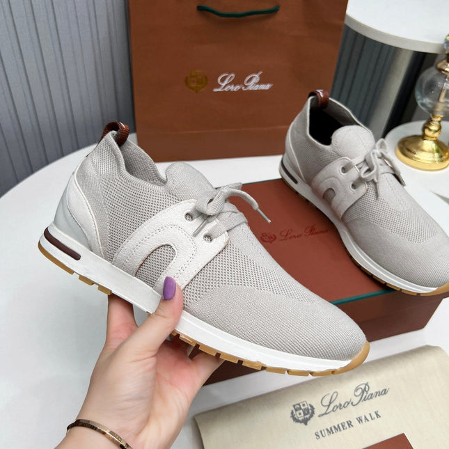 LP 360 FLEXY WALK SNEAKER LIGHT GRAY FABRICS