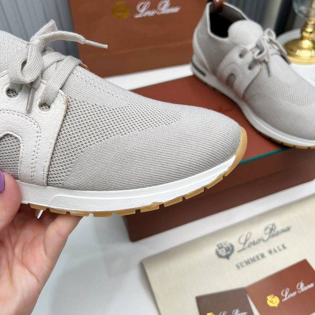 LP 360 FLEXY WALK SNEAKER LIGHT GRAY FABRICS