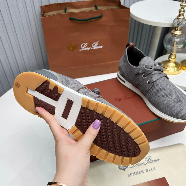 LP 360 FLEXY WALK SNEAKER GRAY FABRICS