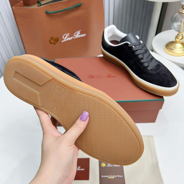 LP TENNIS WALK SNEAKERS CHARCOAL SUEDE