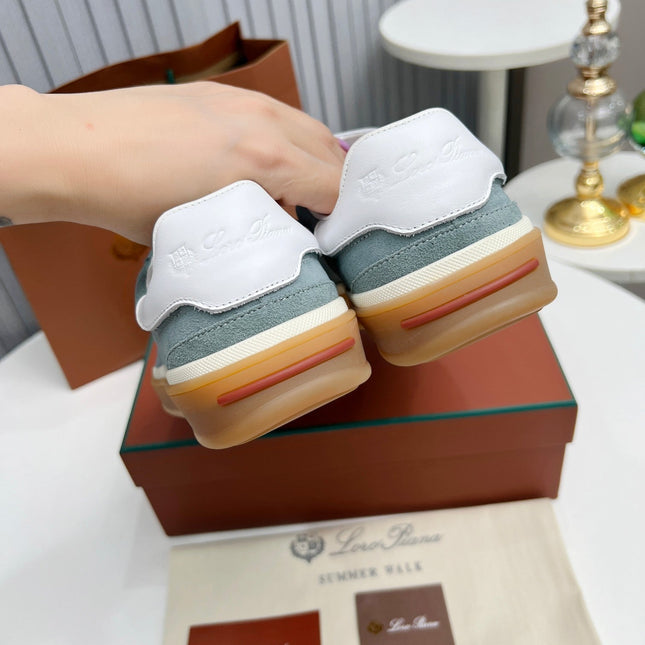 LP TENNIS WALK SNEAKERS STONE SUEDE