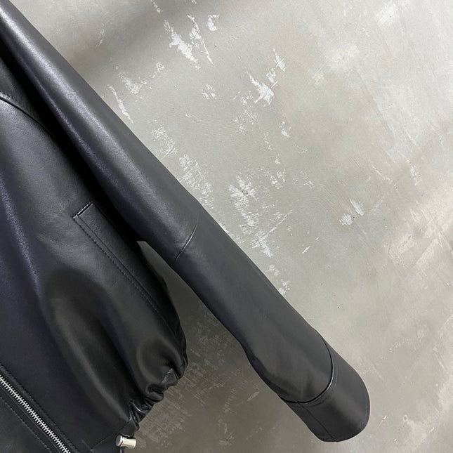Loewe 2025 Leather Jacket Black Sheepskin