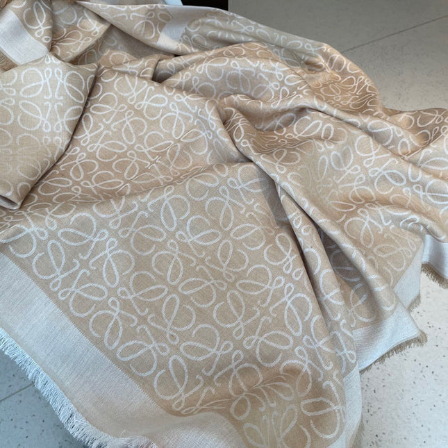 LOEWE 25S SCARF 140 IN WOOL SILK 577900