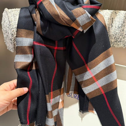 SCARF 200 CM IN COLORFUL CASHMERE 408861
