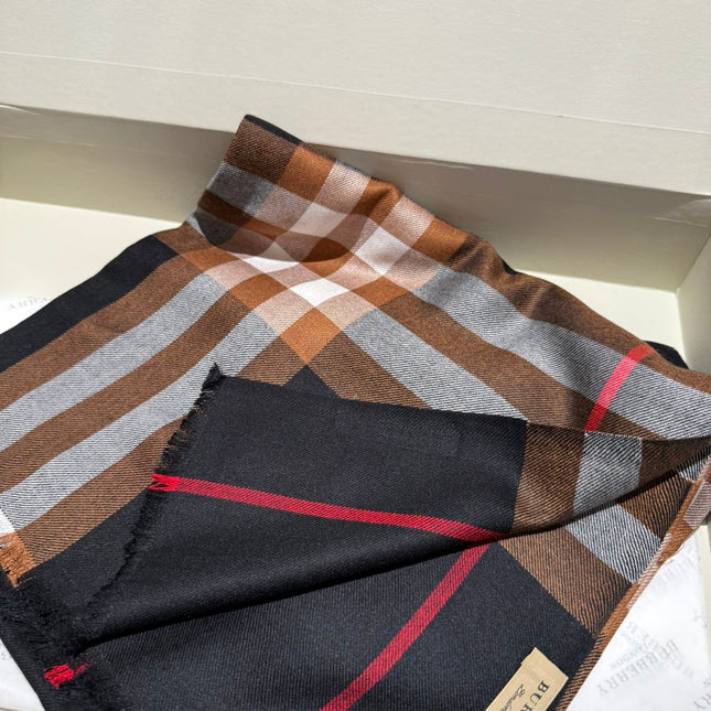 SCARF 200 CM IN COLORFUL CASHMERE 408861