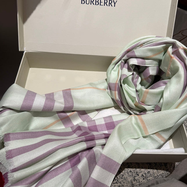 SCARF 200 CM IN COLORFUL CASHMERE 408862