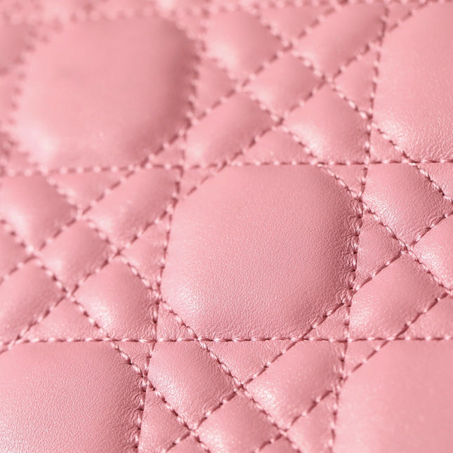MINI 24 TOP-HANDLE LIGHT PINK LAMBSKIN