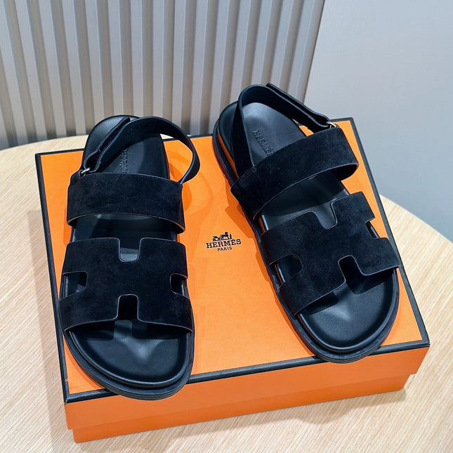 HM GENIUS SANDAL BLACK SUEDE