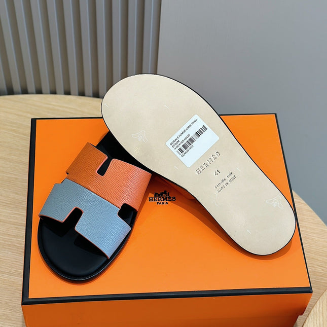 HM IZMIR SANDAL FIRE AND SKY CALFSKIN