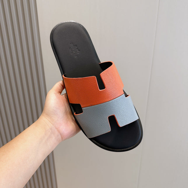 HM IZMIR SANDAL FIRE AND SKY CALFSKIN