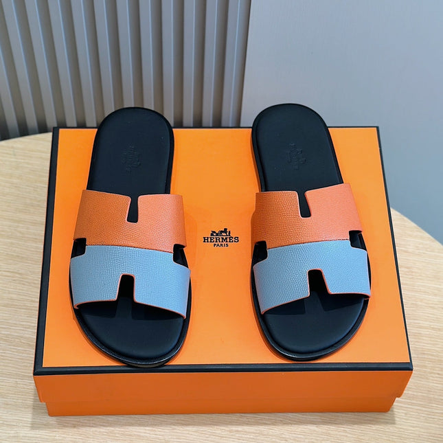 HM IZMIR SANDAL FIRE AND SKY CALFSKIN
