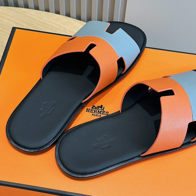 HM IZMIR SANDAL FIRE AND SKY CALFSKIN