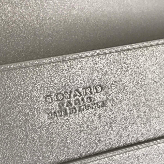 RICHELIEU WALLET 19 IN GRAY GOYARDINE CANVAS