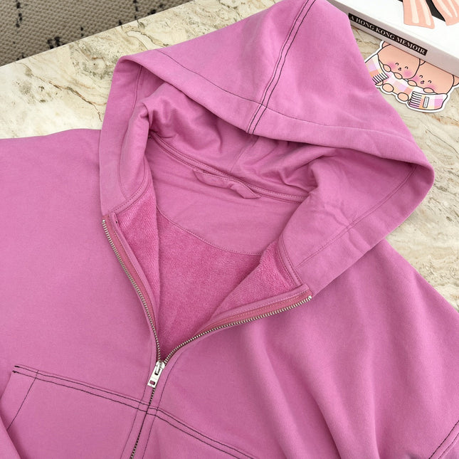 DIOR 25S HOODED FLEECE JACKET STYLE 117