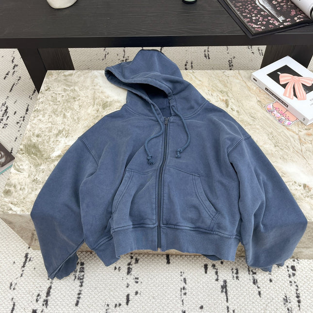 DIOR 25S HOODED FLEECE JACKET STYLE 113