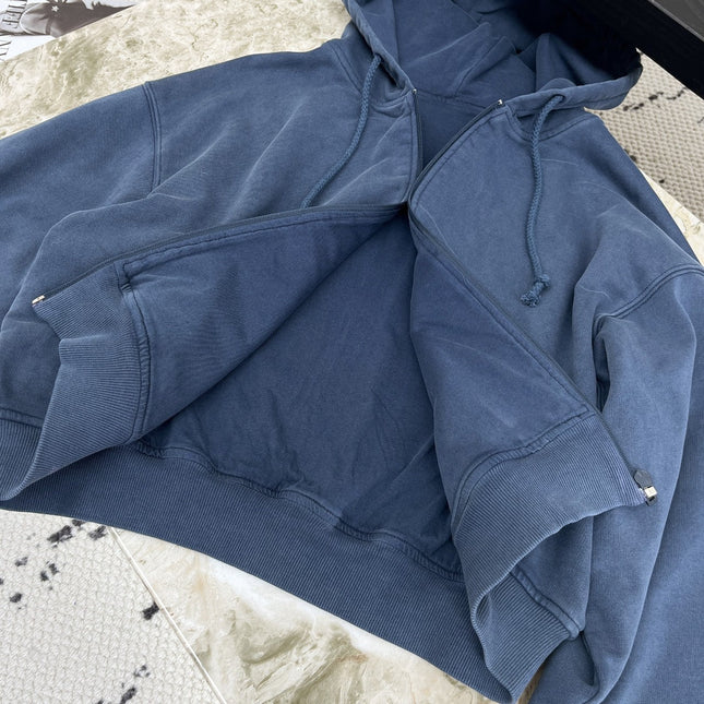 DIOR 25S HOODED FLEECE JACKET STYLE 113