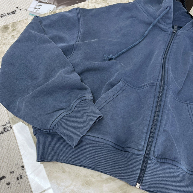 DIOR 25S HOODED FLEECE JACKET STYLE 113