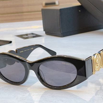 MEDUSA BIGGIE CAT-EYE FRAME SUNGLASSES VE 44780U IN ACETATE