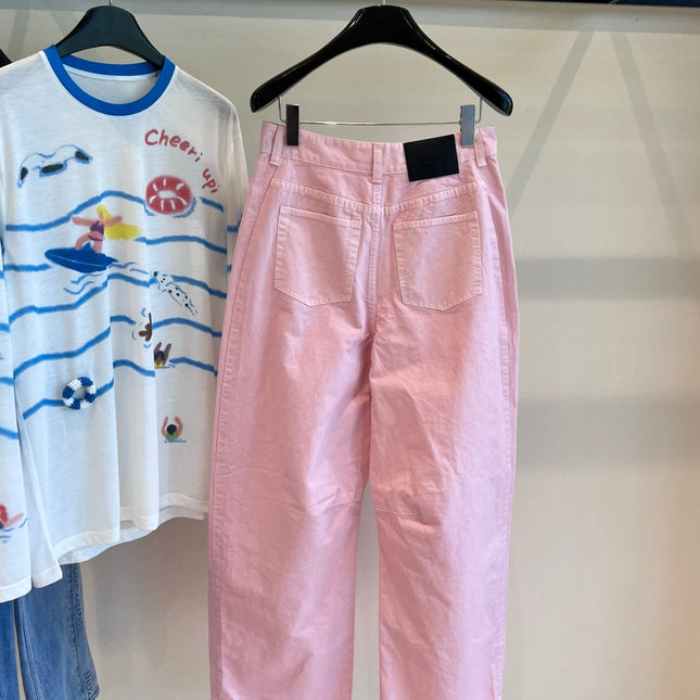 LOEWE STRAIGHT-LEG PANTS STYLE 96