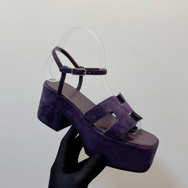 JAM 30 SANDAL IN VIOLET SUEDE