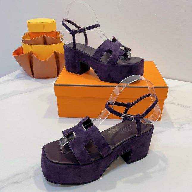 JAM 30 SANDAL IN VIOLET SUEDE