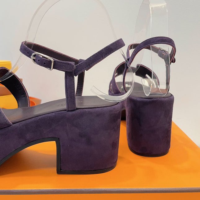 JAM 30 SANDAL IN VIOLET SUEDE