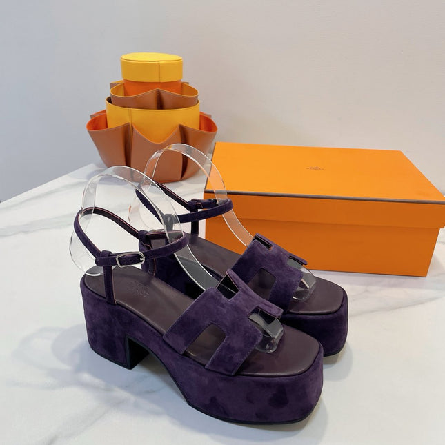 JAM 30 SANDAL IN VIOLET SUEDE