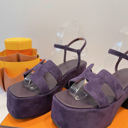 JAM 30 SANDAL IN VIOLET SUEDE