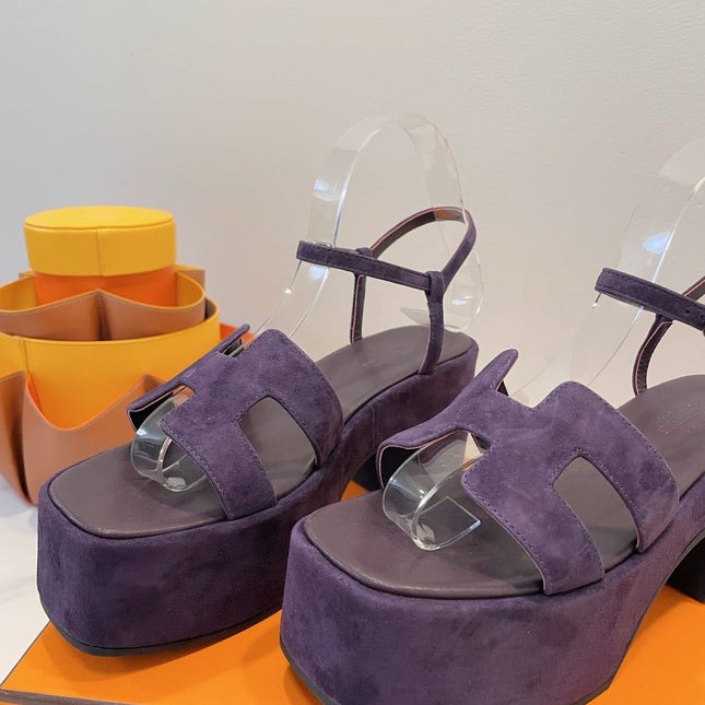 JAM 30 SANDAL IN VIOLET SUEDE