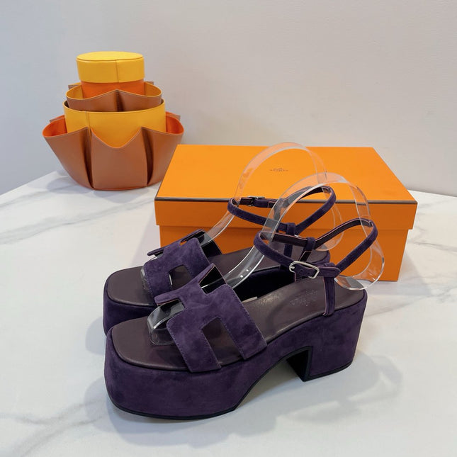 JAM 30 SANDAL IN VIOLET SUEDE