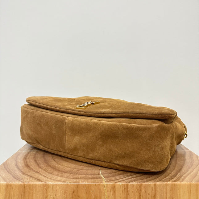 JAMIE 43 LARGE SUEDE CARAMEL BROWN