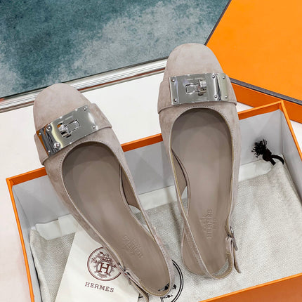 INNOCENTE SLINGBACK PINK NUDE SUEDE