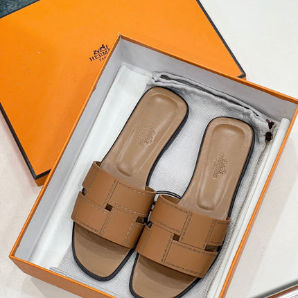 IDIOMA SANDAL IN BRONZE BROWN CALFSKIN