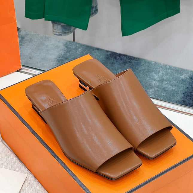 IDOLE SANDAL IN BRONZE BROWN CALFSKIN