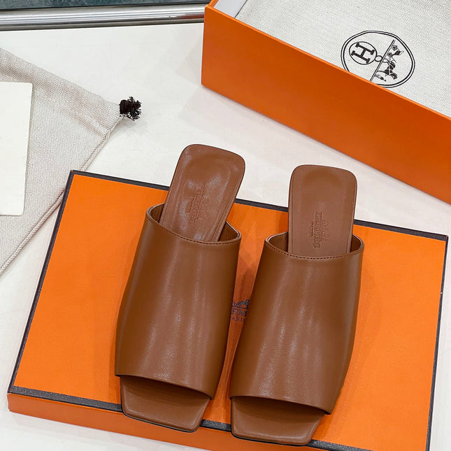 IDOLE SANDAL IN BRONZE BROWN CALFSKIN