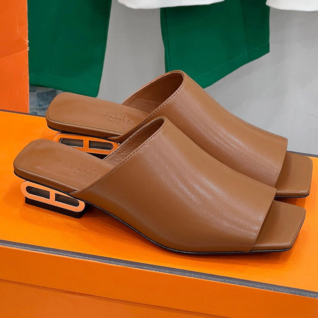 IDOLE SANDAL IN BRONZE BROWN CALFSKIN